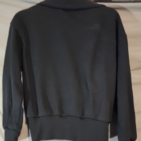 a new day Black Textured Sweater - Picture 3 of 6